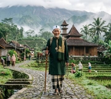 Ilustrasi sufisme di nusantara  Sumber: Gemini