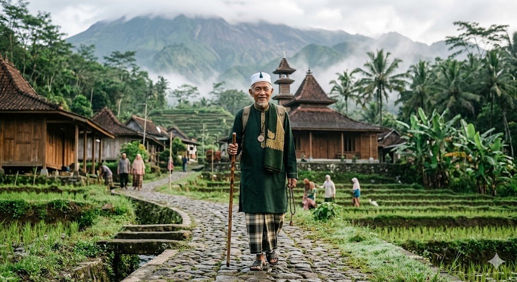 Ilustrasi sufisme di nusantara  Sumber: Gemini